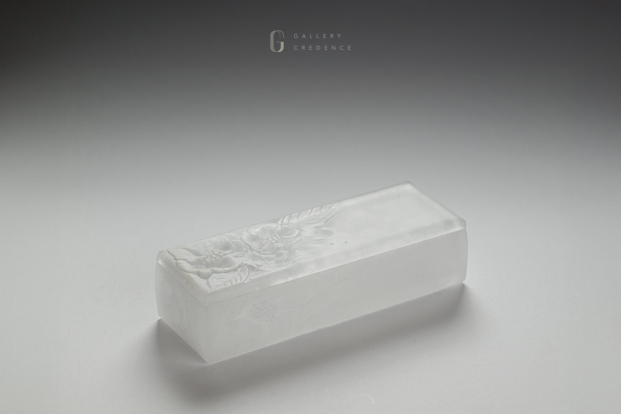 入手困難 松田苑子「ときの箱」乳白色 ときの箱白玉椿- Clear、白by Sonoko Matsuda 松田苑子– Gallery