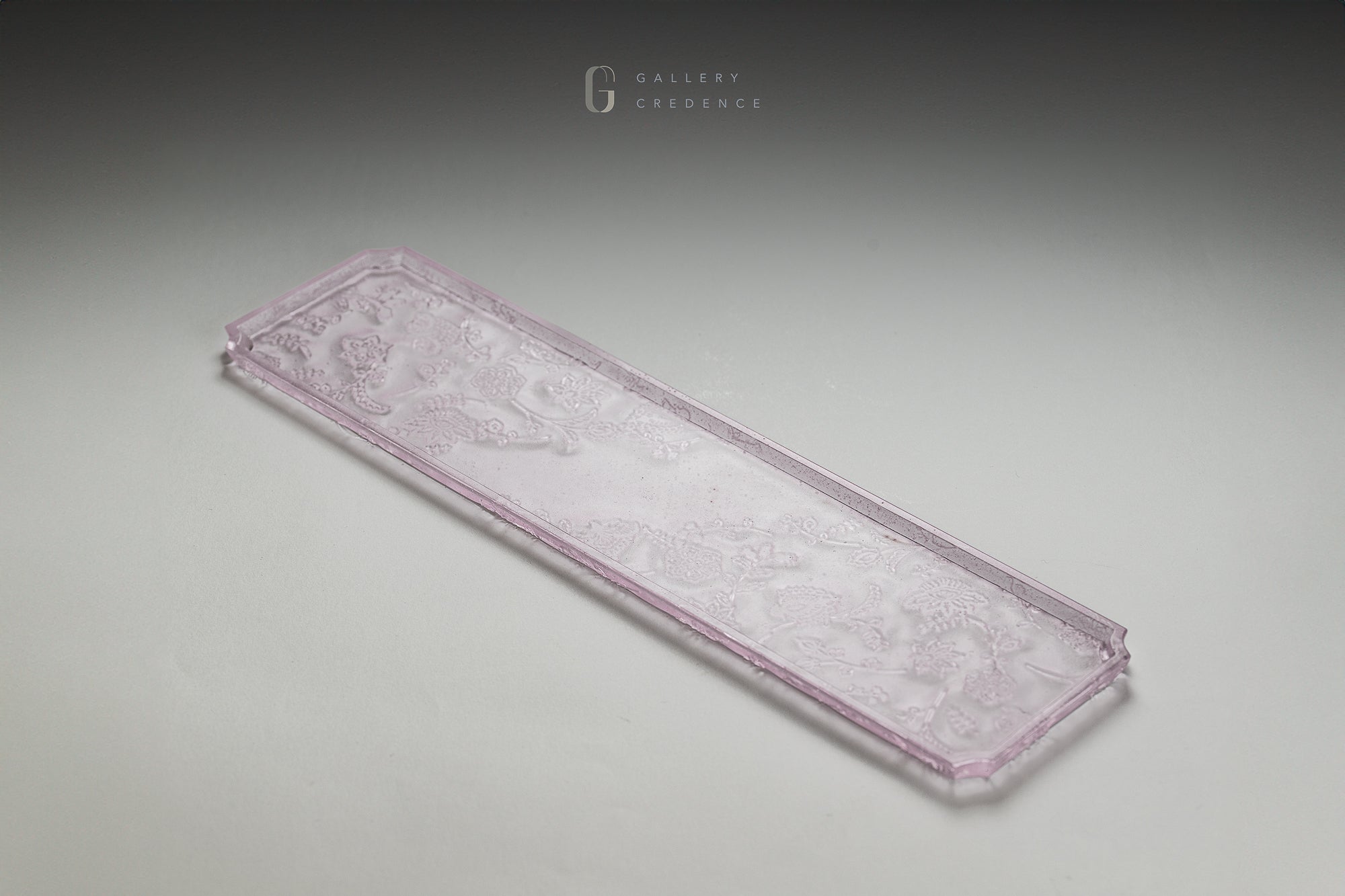 【秤屋苑子】皿　手描き　5枚　日本橋三越・銀座松屋 個展作家 玻璃Glass – Gallery Credence